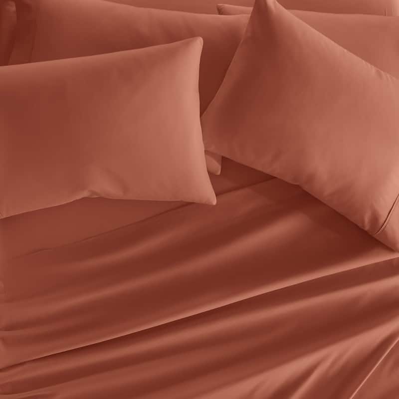 Becky Cameron Double Brushed Deep Pocket 6 Piece Sheet Set