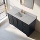 preview thumbnail 21 of 29, Vanity Art 60" Single Sink Bathroom Vanity with Top & Backsplash