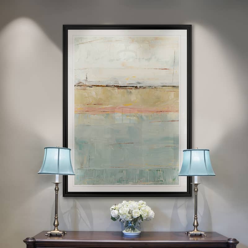 Pastel Horizon I -Custom Framed Print