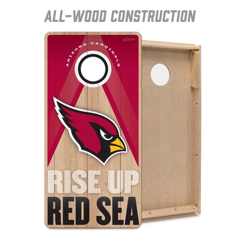 Arizona Cardinals NFL 2x4 Professional Cornhole Board Set