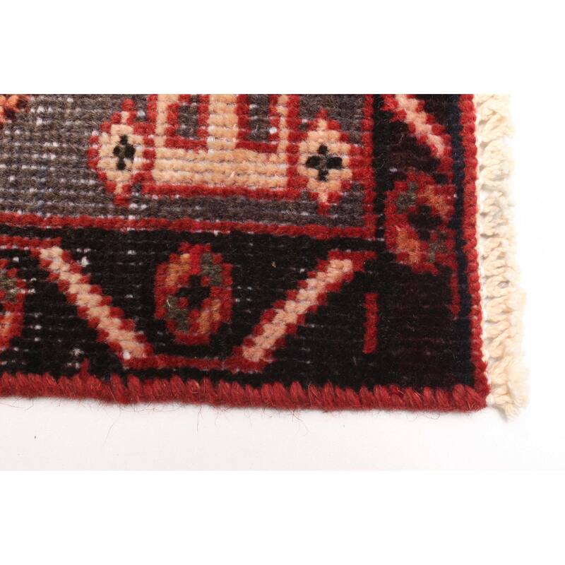 ECARPETGALLERY Hand-knotted Antalya Vintage Red Wool Rug - 3'8 x 5'10