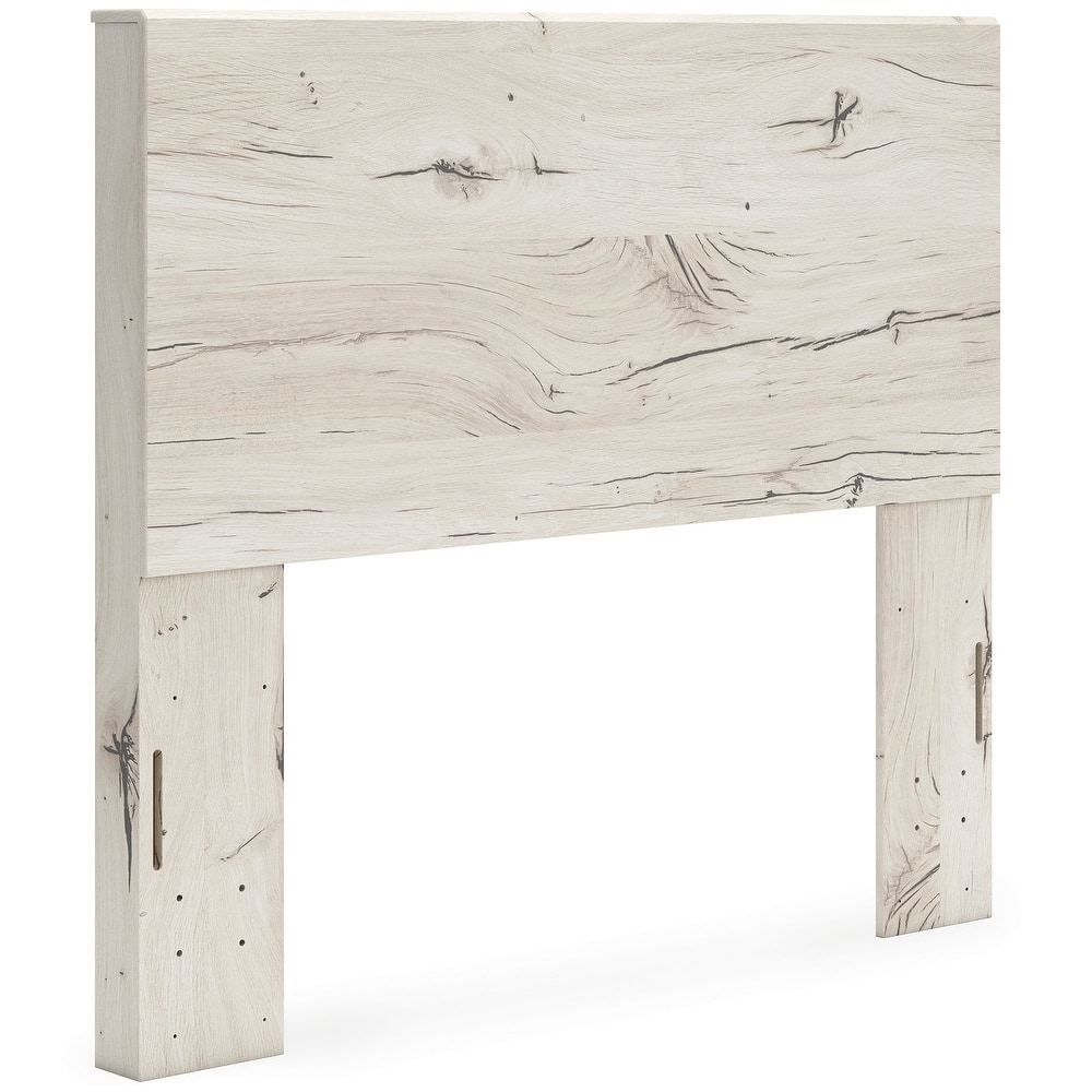 Signature Design by Ashley Lawroy Light Natural Panel Headboard