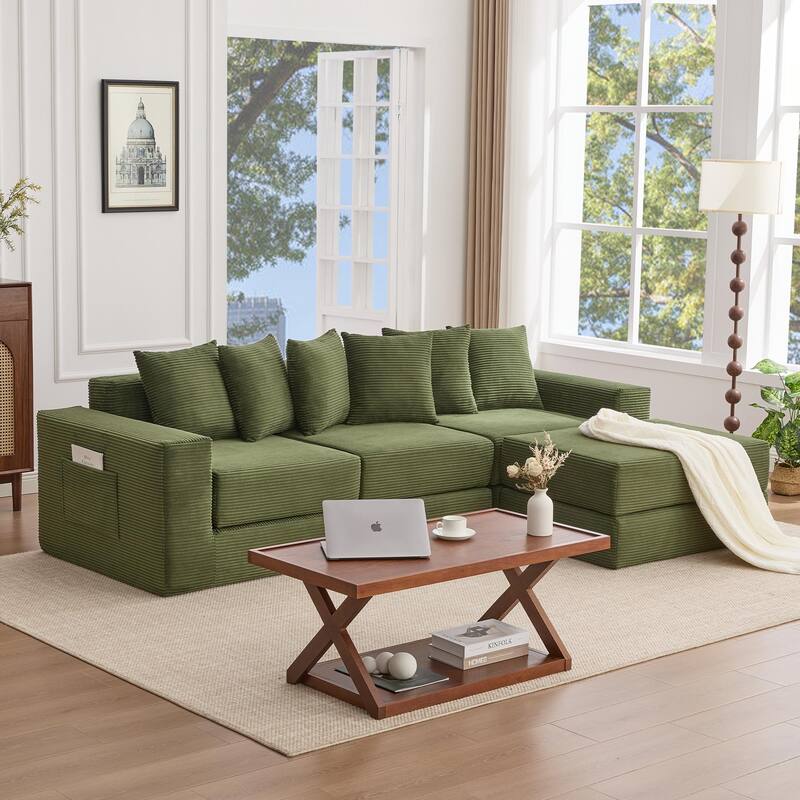 10-in-1 Convertible Sofa Sectional