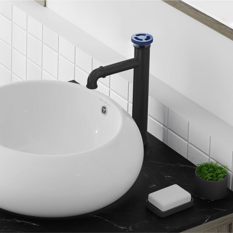 Avallon 12 Single Handle, Bathroom Faucet in Matte Black