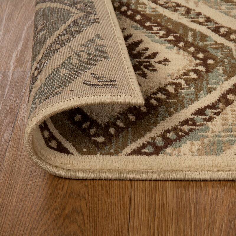 Superior Farmhouse Southwestern Power-Loomed Indoor Area Rug