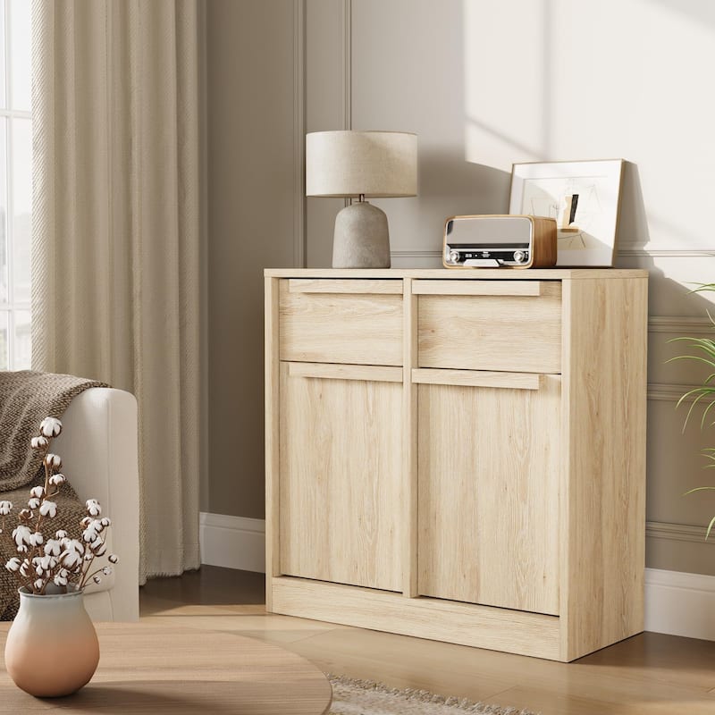 Sideboard Buffet Cabinet with 2 /4Drawers, 31.5"/62.4" Large Coffee Cabinet with Storage