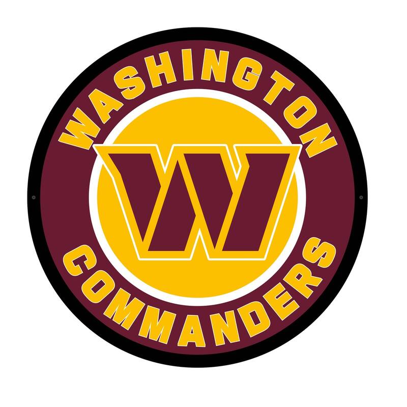 Washington Commanders LED Lighted Sign - Clear