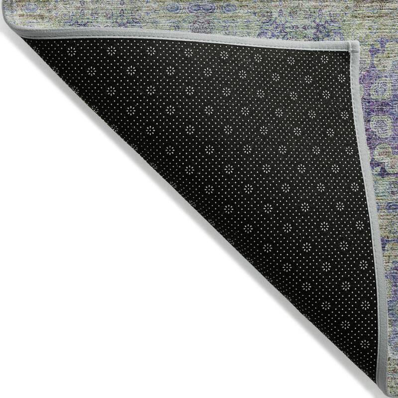 Altolu Garden-Inspired Weather Resistant Classic Meets Modern Runner Outdoor Rug