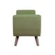 preview thumbnail 25 of 43, HomePop Modern Sherpa Storage Bench with Wood Legs - Cream