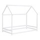 preview thumbnail 37 of 39, Kids bedroom set Twin size wood house bed with storage shelf and hanger