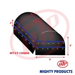 Xtarps-16' X 16' Truck Tarp - Steel Tarp - Light Weight, Industrial Grade