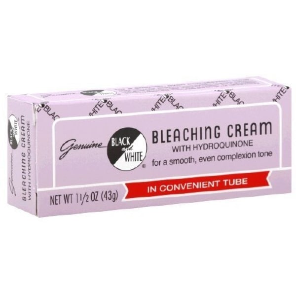 Black & White w/Hydroquinone Bleaching Cream 1.5 oz