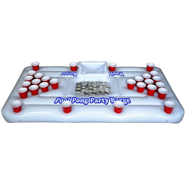 Shop Party Barge Pool Beer Pong Table Free Shipping Today