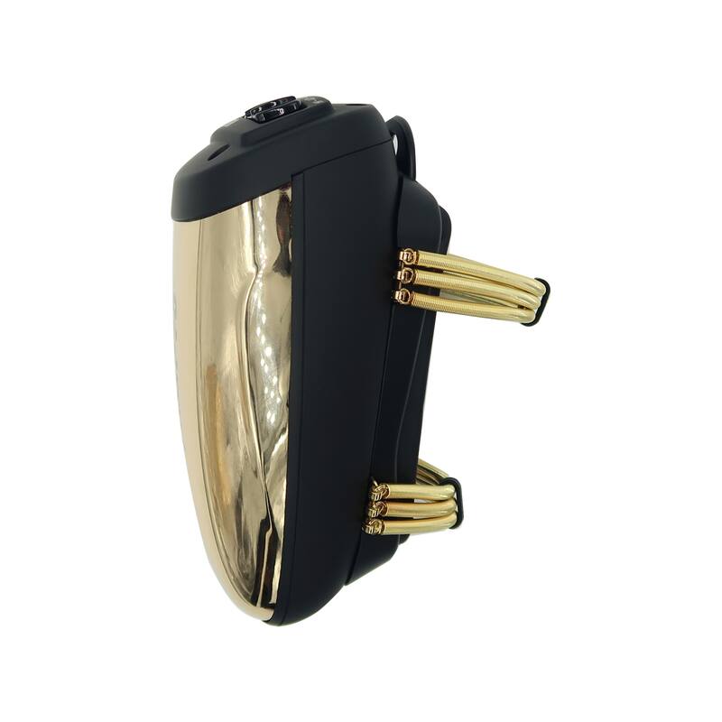 BabyLiss Pro Vibe FX Cord / Cordless Massager FXSSMG Gold + BaByliss Pro Fade Brush BPFADEB + BaByliss Pro 9" Comb