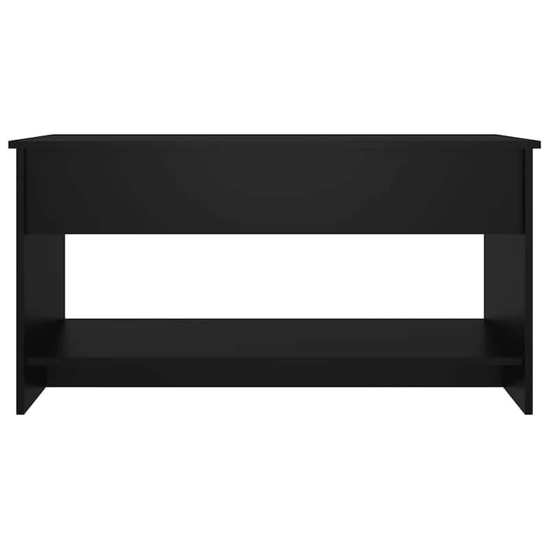 vidaXL Coffee Table Lift Top End Table Accent Side Sofa Table Engineered Wood - 40.2" x 19.7" x 20.7"