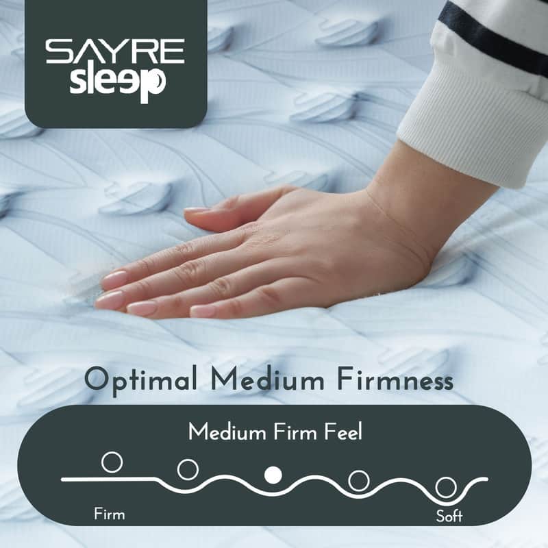 Assembled in USA - 12" Diamond Hybrid Mattress Pocket Coil and Cool Gel Memory Foam