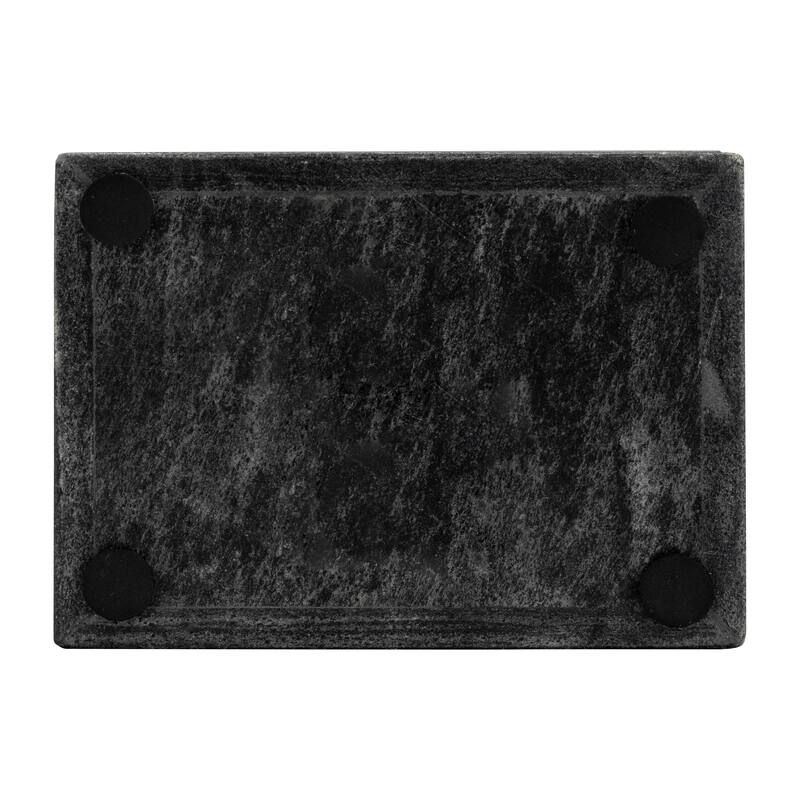 Marble Rectangular Box with Removable Lid - Home Decor