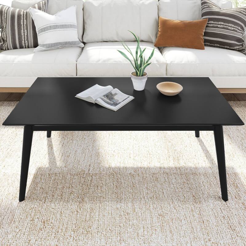 Plank and Beam Mid-Century Rectangular Coffee Table - 48"