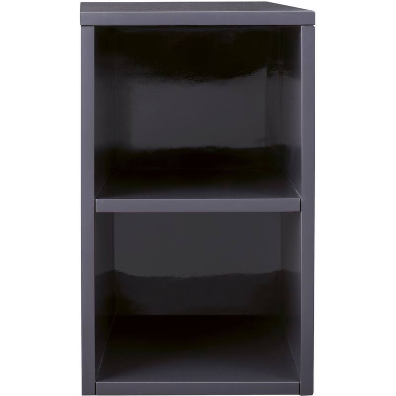 James Martin Vanities Milan 12" Storage Cabinet - Modern Grey Glossy
