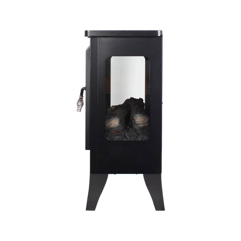 21 Inch 3-Sided Freestanding Electric Fireplace