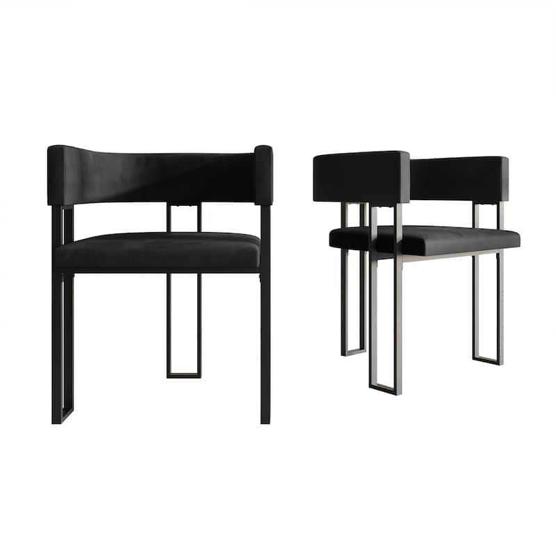 CraftPorch 2 Pieces Contemporary Dining Chair Set
