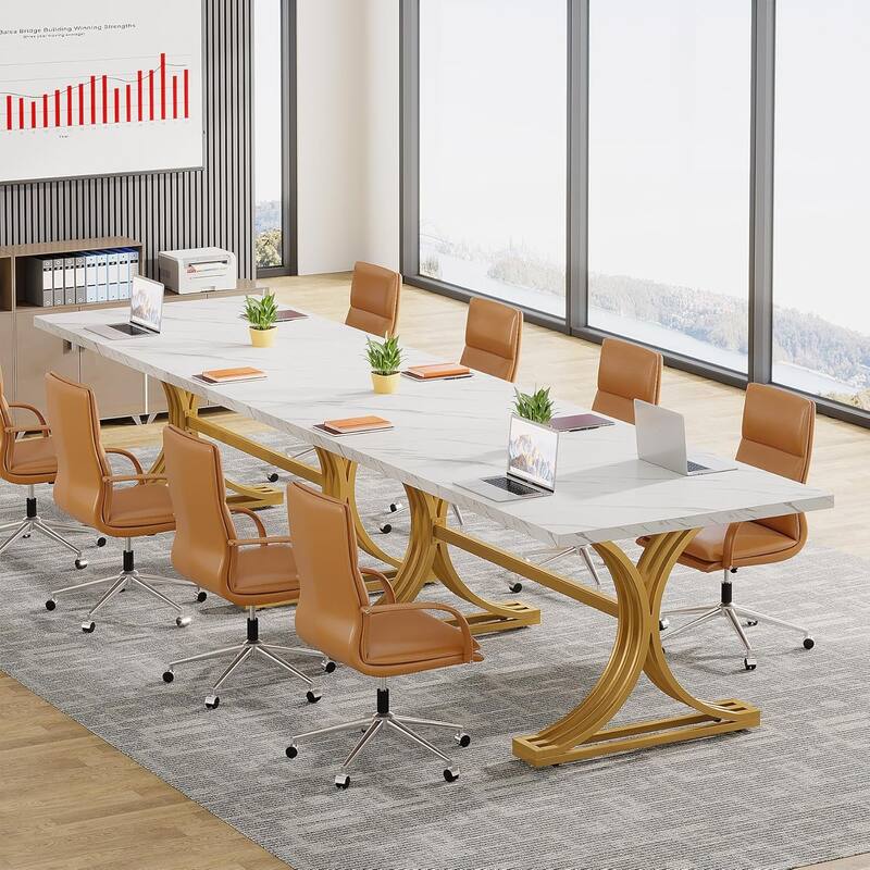 5FT Conference Table, Modern Meeting Table for Office Conference Room