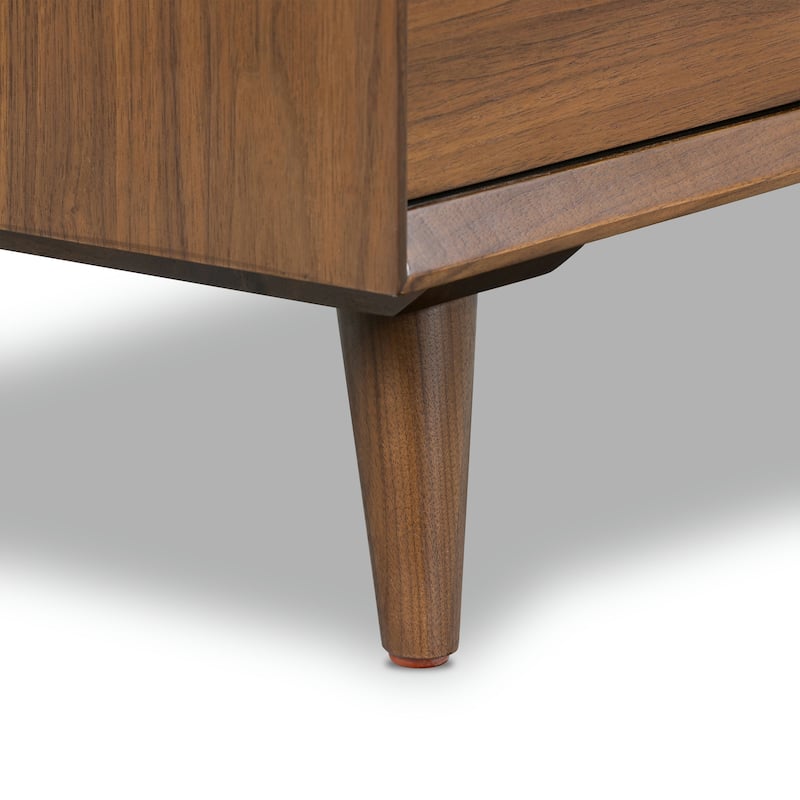 Poly & Bark Cura Nightstand in American Black Walnut