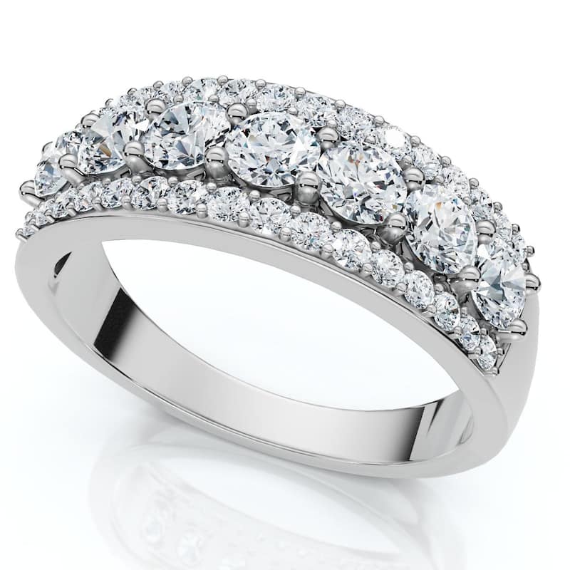 Bliss Diamond 3/4ct Diamond Wedding Ring White Gold