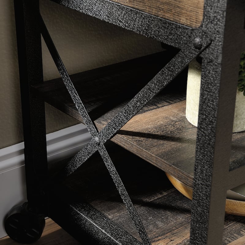 Wood TV Stand for TVs up to 52" with Smooth-Gliding Drawers, Brown - 49.13" W x 21.26" D x 28.74" H