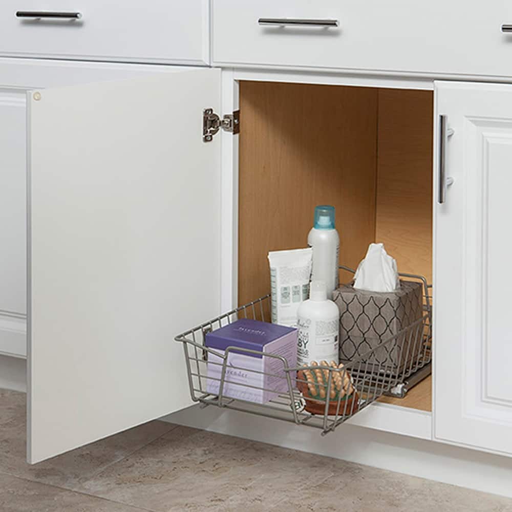 ClosetMaid Nickel-finished Steel Pull-out Cabinet Organizer
