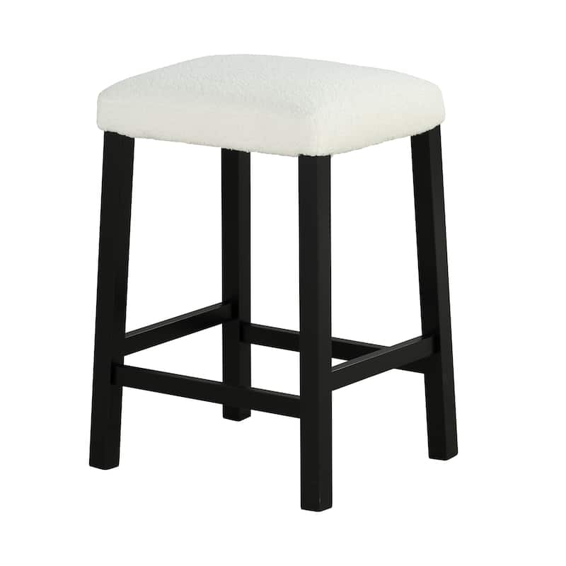 Black Bar Table and Chairs Tall Kitchen Breakfast Nook with Stools, Storage Shelves