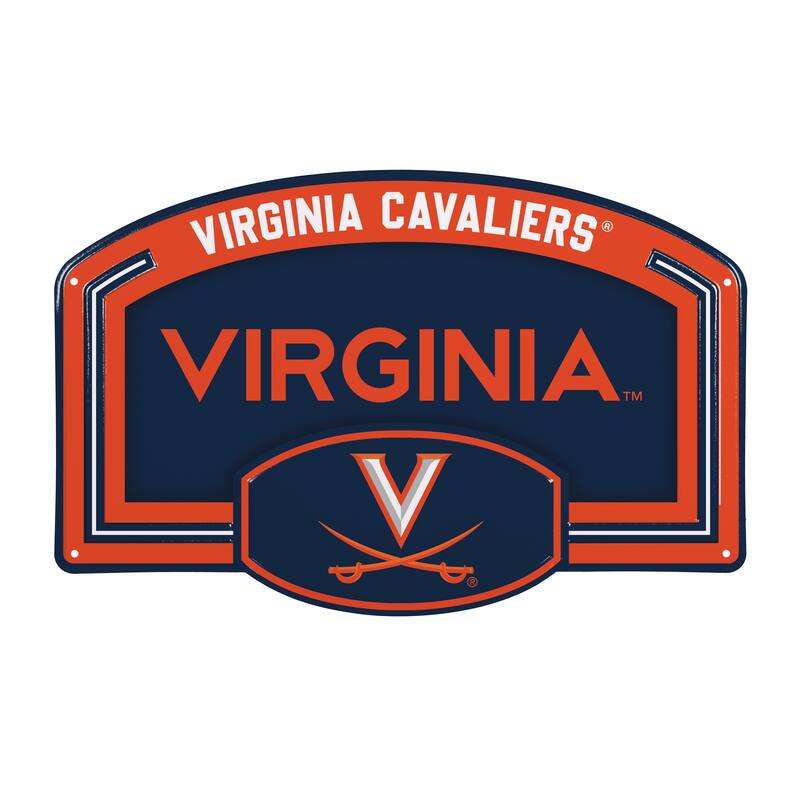 University of Virginia Embossed Steel Wall Sign, 11" x 17"