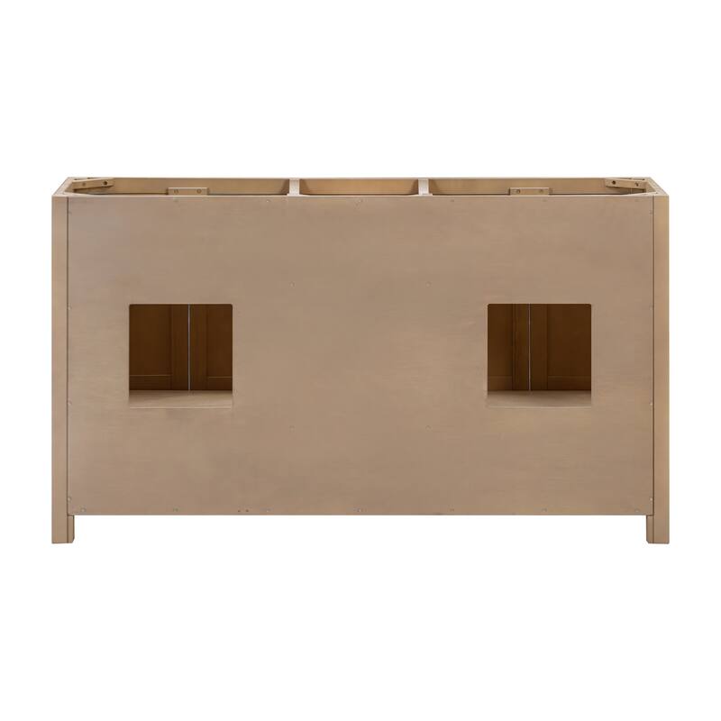 Avanity Modero 60 in. Double Sink Bathroom Vanity with Engineered Stone Top - 61"W x 22"D x 35"H