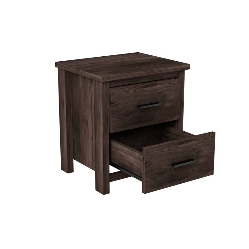 Rustic Filing Cabinet Side Table, Storage Cabinet Corner Table