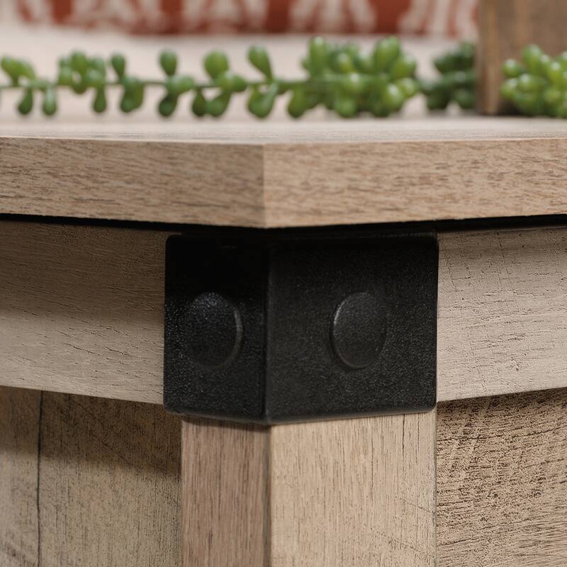 Wood Lift-Top Coffee Table with Versatile Work Surface, Brown - 43.15" L x 19.45" W x 18.98" H