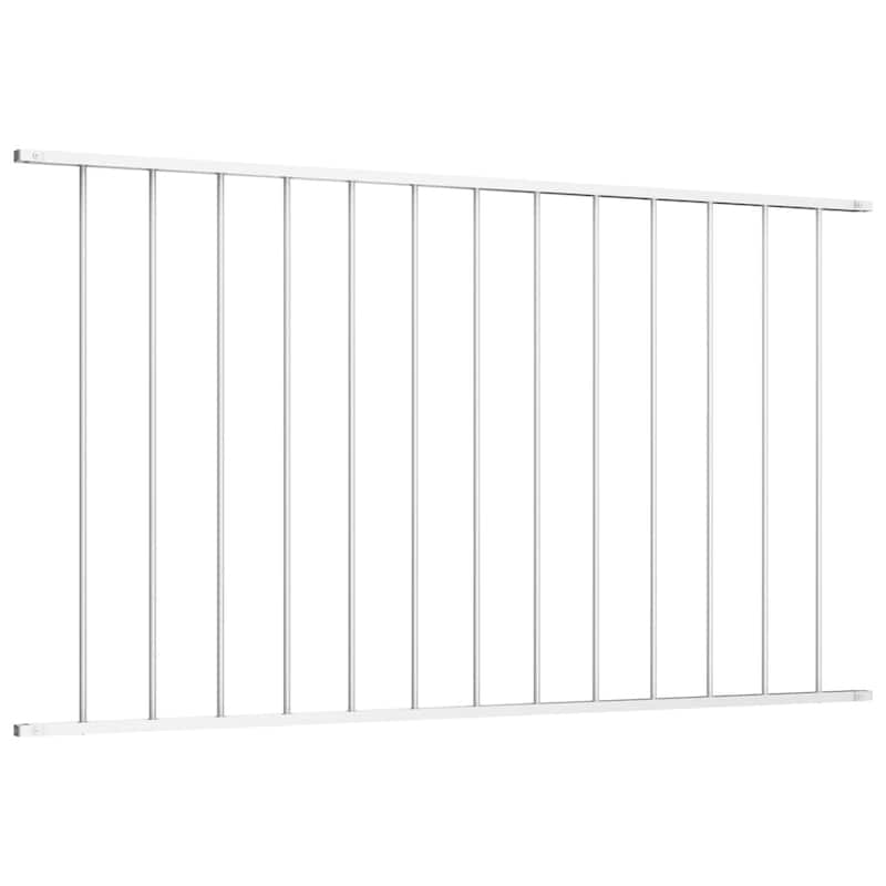 vidaXL Fence Panel Powder-coated Steel