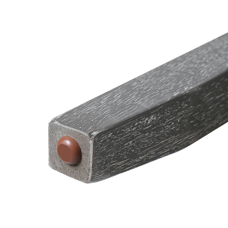 Modern Upholstered Armless Dining Chairs with Wood Legs, Set of 4