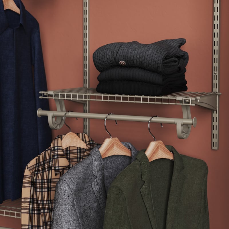 ClosetMaid SuperSlide Ventilated Wire Shelf