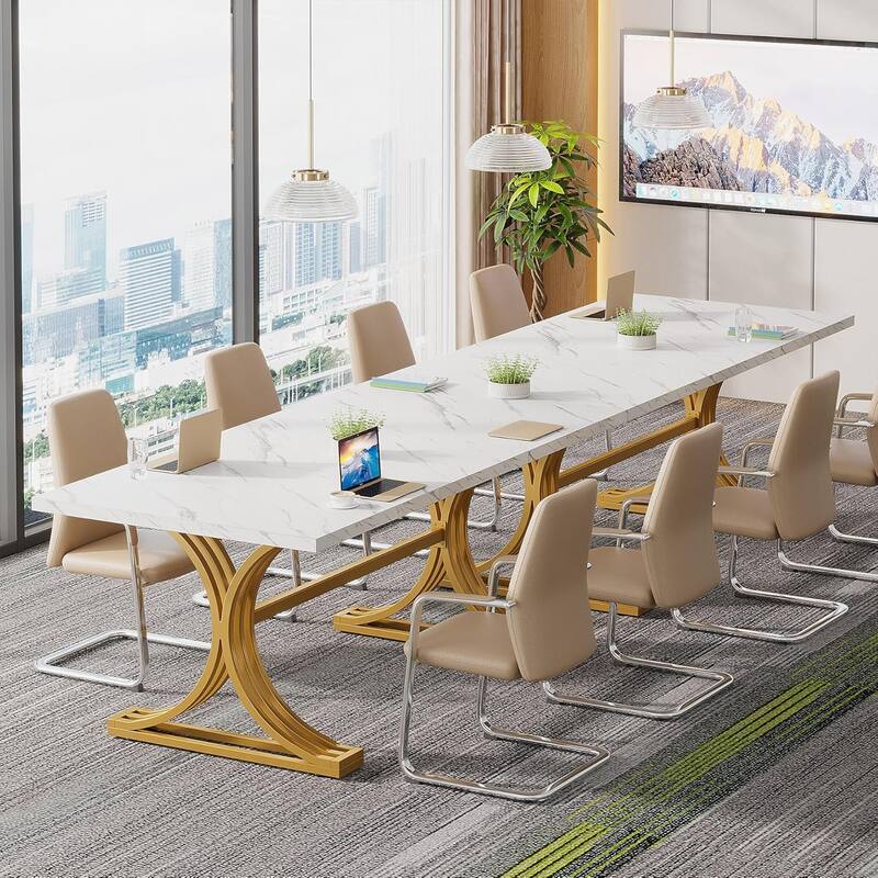 5FT Conference Table, Modern Meeting Table for Office Conference Room