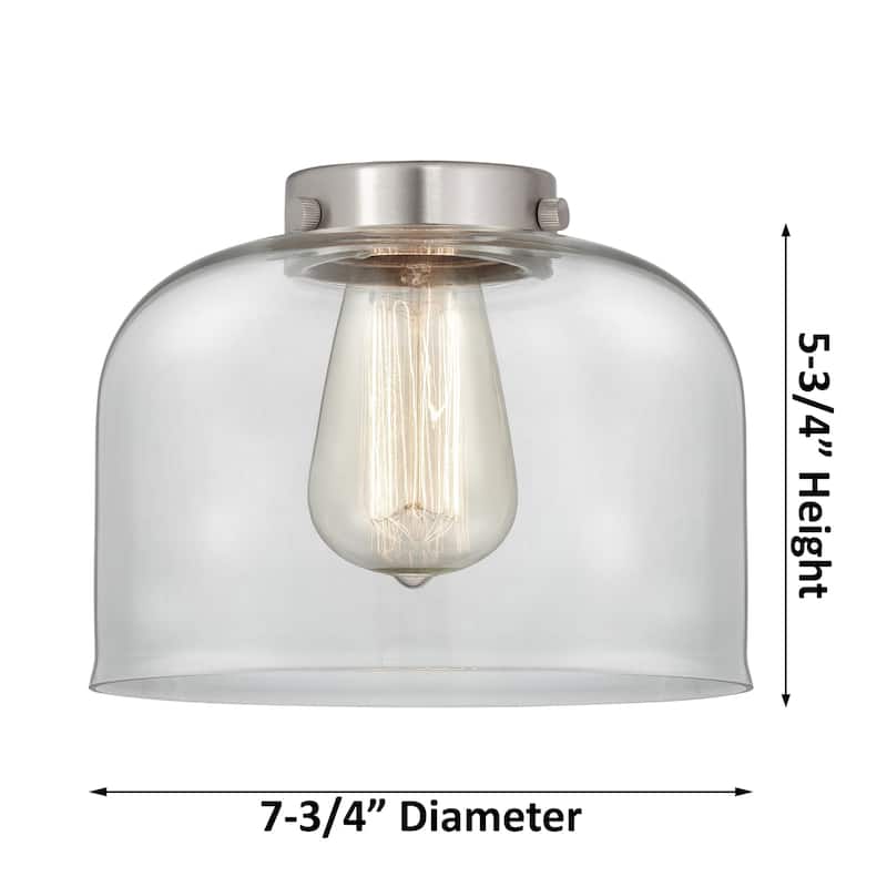 Innovations Lighting Large Bell Single Light 12" Tall Bathroom Sconce