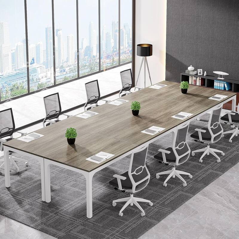 78.74" Large Rectangle Conference Table/Desk, Modern Seminar Meeting Table, Business Tables for Boardroom & Office