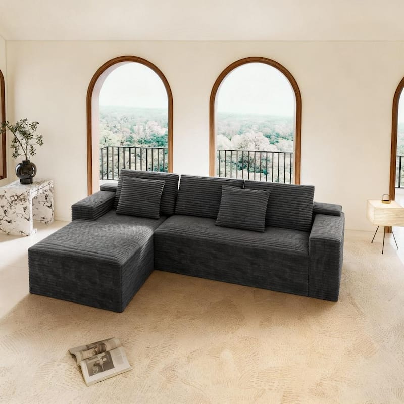 104.30" Modern Modular Sectional Sofa with Chaise for Living Room