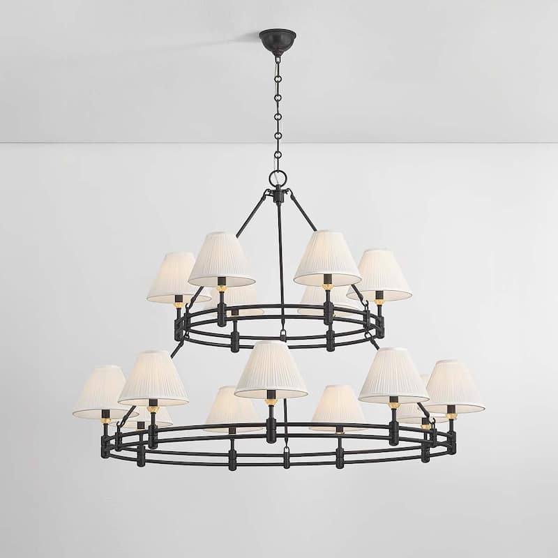 Hudson Valley Lighting MDS1802 Howard 15 Light 50" Wide Chandelier