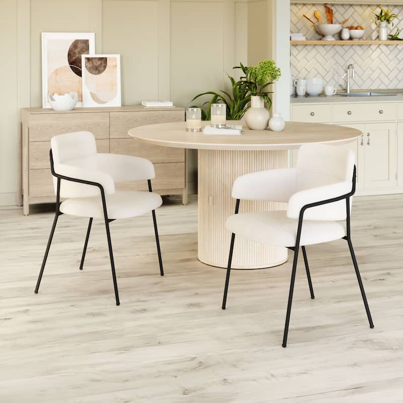 Marcel Dining Chair Cream - Cream