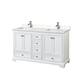 Option White / Carrara Cultured Marble Top / Polished