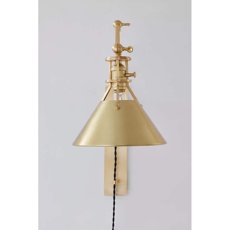 Hudson Valley Lighting Metal No.2 Single Light 23" Tall Wall Lamp