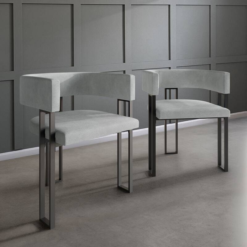 CraftPorch 2 Pieces Contemporary Dining Chair Set