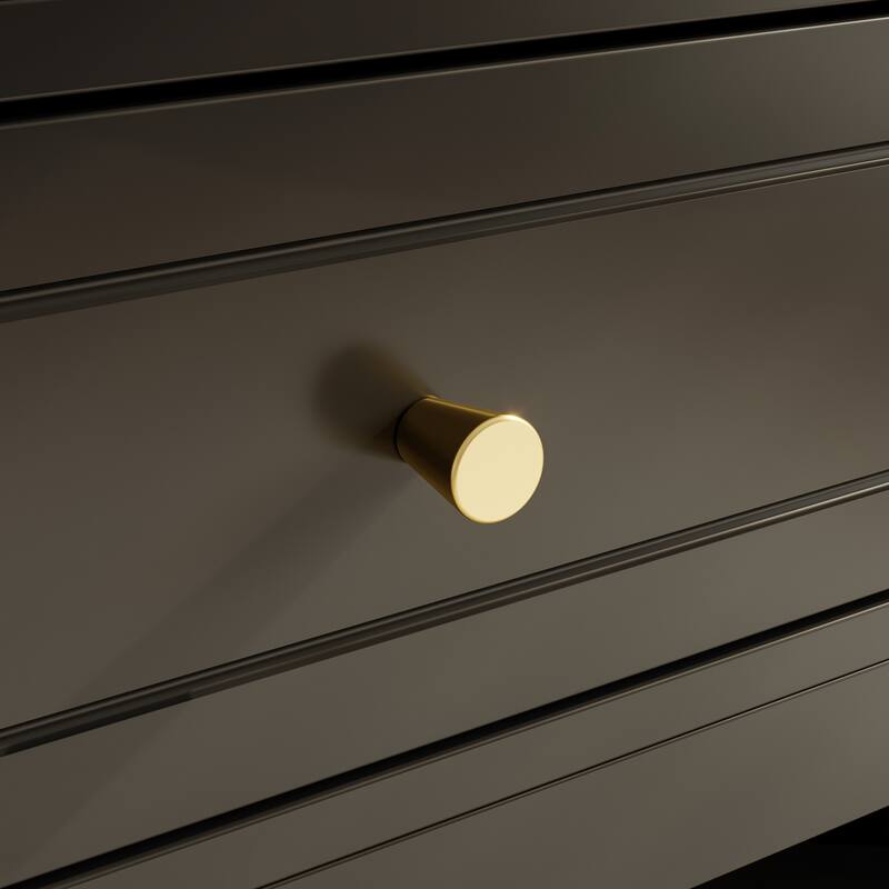 Bookshelves Black Display Cabinet with Glass Doors, Wood Grain Back, Metal Corner Accents - 66.1"x74.8"