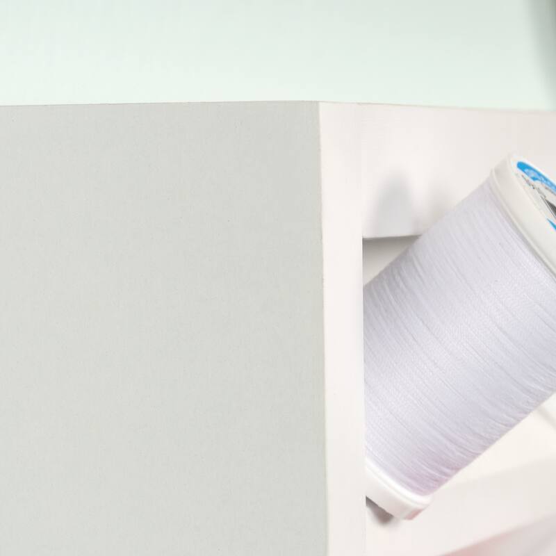 Wood Wall-Mounted Pegboard with Storage, White - 27.95" W x 2.52" D x 15.28" H