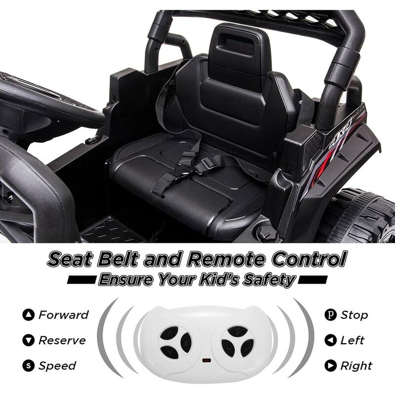 12V Ride On UTV, Kid Electric Powered Wheel Vehicle for Kids Gift